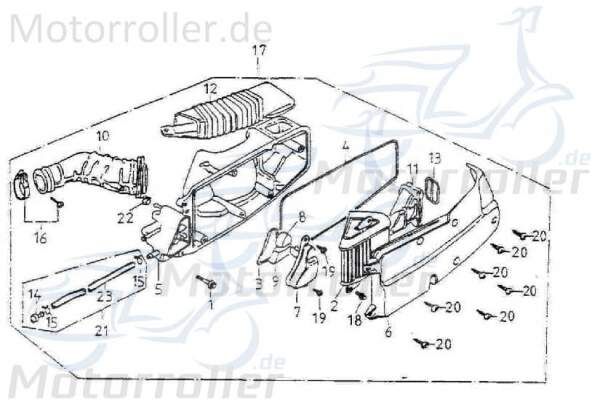 Adly Ansaugschlauch Vergaserschelle GK 125 Buggy 125ccm 4Takt Motorroller.de Unterdruckschlauch Ansaugstutzen Ansaugrohr Vakuumschlauch Saugleitung