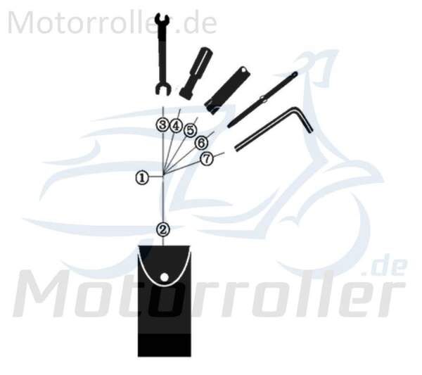 Kreidler Hiker 2.0 50 DD Polradabzieher M27x1 Linksgewinde 70990 Motorroller.de Lichtmaschinenabzieher Florett 2.0 Galactica 3.0 Scooter Roller