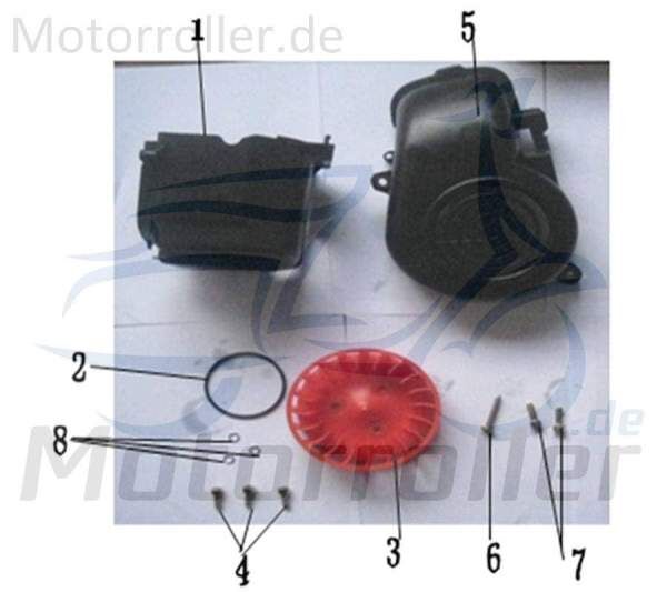 Sechskantschraube M6x20mm Jonway Florett 2.0 50 City 741152 Motorroller.de Befestigung Halter Halterung Flachkopfschraube Sechskant-Schraube Scooter