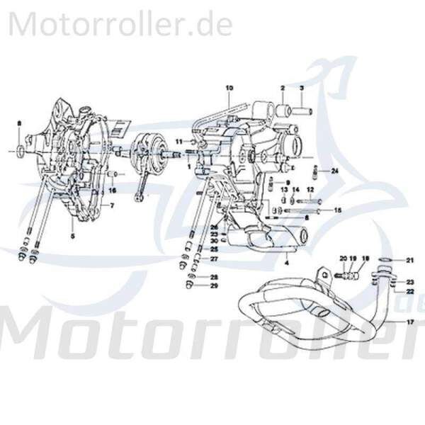 Lagerbuchse Motorroller Kreidler Rex Kugellager 720313