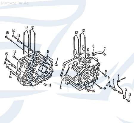 SMC Quad 250 O-Ring Gummidichtung 250ccm 4Takt 93210-16070 Motorroller.de Dichtring Gummiring Oring Gummi-Ring Dicht-Ring ATV Explorer UTV Ersatzteil