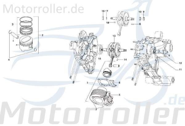 Kreidler STAR Deluxe 4S 125 Clip 125ccm 4Takt SF504-1179 Motorroller.de 13mm Klammer Schelle Klemmschelle Befestigungsschelle Halteklammer Halteclip