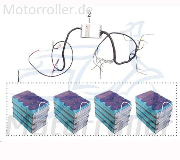 Kreidler Galactica 2.0 Electro Batterie Management System 706425 Motorroller.de Batterieregler BMS Elektroroller E-Roller E-Scooter