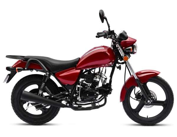 Motorrad Fighter 50 V-S rot 45 km/h Euro 5 Schaltmoped Mokick 50ccm 4 Takt Kleinkraftrad Krad