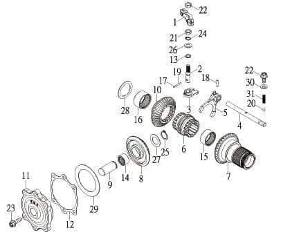 SMC Quad 200 Stift 2x18mm ATV 150/250ccm 4Takt 94430-20018K Motorroller.de Passstift Nietstift Pass-Stift 150/250ccm-4Takt Quad 250 UTV Ersatzteil