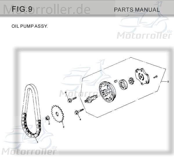 Bundmutter M6 Tongjian Strassenbuggy 150 III 150ccm 4Takt Motorroller.de Sechskantmutter Flanschmutter Sechskant-Mutter Flansch-Mutter Maschinenmutter