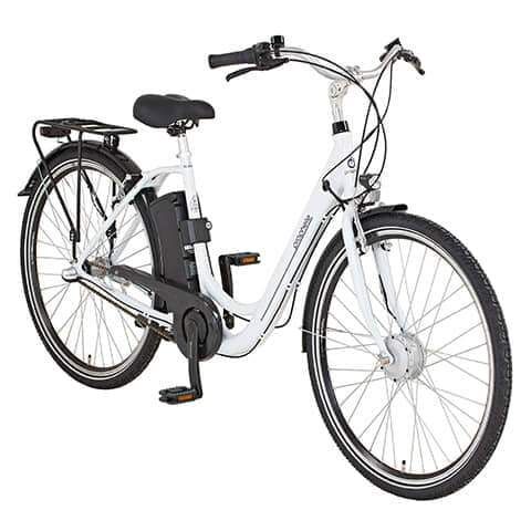 E-Bike Prophete Geniesser 21.ESC.30 City 28" Blaupunkt VR-Motor 250 Watt Elektro Damenrad Fahrrad Pedelec Rahmenhöhe 48cm Waverahmen