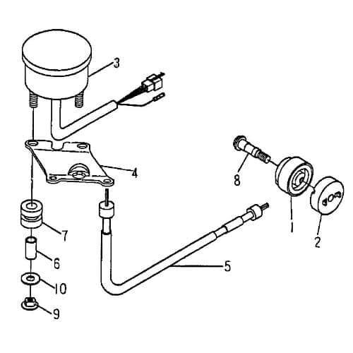 Rex Quad 50 Schraube M8x45mm Bundschraube 50ccm 2Takt 99695 Motorroller.de Maschinenschraube Flanschschraube Flansch-Schraube Maschinen-Schraube ATV