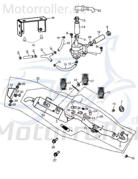 Bundschraube Adly ATV 320 Hurricane Flat Quad 272ccm 4Takt Motorroller.de Maschinenschraube Flanschschraube Flansch-Schraube Maschinen-Schraube UTV