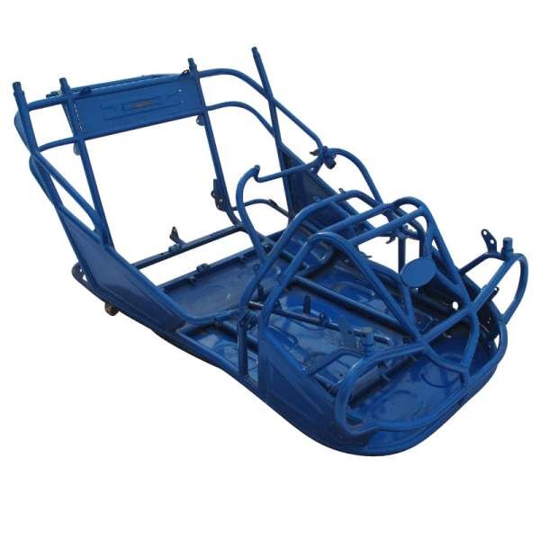 Rahmen blau Fahrgestell Tongjian Strassenbuggy 150 2.000.044-B Motorroller.de Eppella ECM TBM Twister Hammerhead Wangye Kasea Buggy