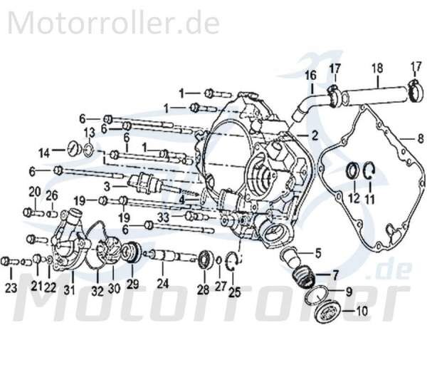 Kreidler Insignio 125 2.0 O-Ring Roller 125ccm 4Takt 750042 Motorroller.de 14x265mm Gummidichtung Dichtring Gummiring Oring Gummi-Ring Dicht-Ring